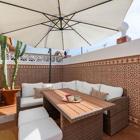 Вилла Casa Silvia - Piscina Y Playa Малага Экстерьер фото