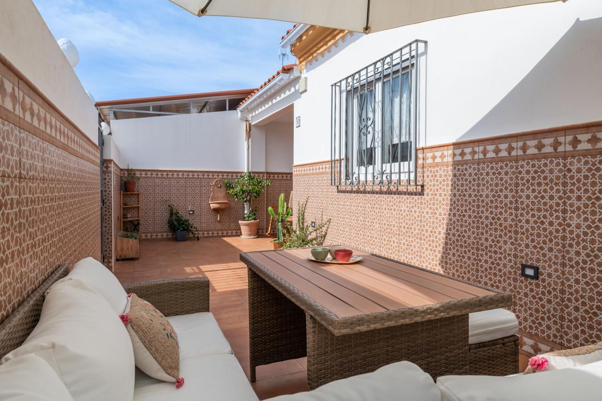 Вилла Casa Silvia - Piscina Y Playa Малага Экстерьер фото