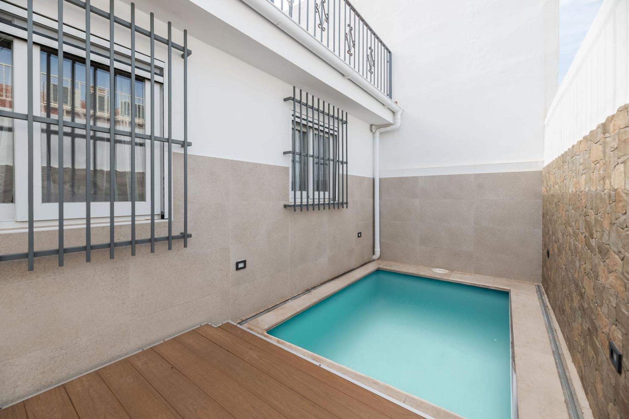 Вилла Casa Silvia - Piscina Y Playa Малага Экстерьер фото